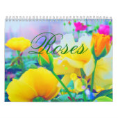 Roses 2018 Custom Calendar Kalender (Titelbild)