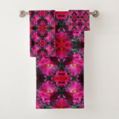 Roses Abstrakte Art Badhandtuch Set (Insitu)