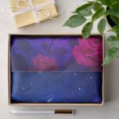 Roses and Moonlight Tissue Paper Seidenpapier (Geschenk)