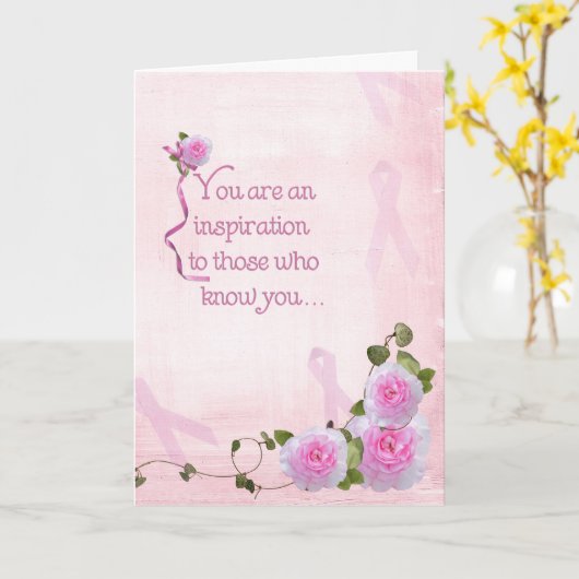 Roses and Ribbons Karte (Gelbe Blume)