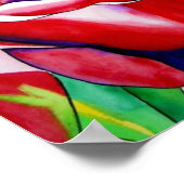 Roses Aquarellmalerei Poster (Ecke)