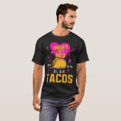 Roses Are Red Blah Blah Blah Tacos Foodie Valentin T-Shirt (Vorne ganz)