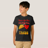Roses Are Red Blah Tacos Valentine Day Food T-Shirt (Vorne ganz)