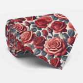 Roses are Red Krawatte (Gerollt)