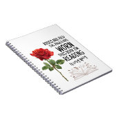 Roses Are Red This Book Is Very Spicy Book Lover  Notizblock (Rechte Seite)