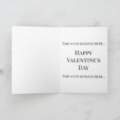 Roses Are Red Valentine's - I ♥ U Funny Romantic Karte (Innenseite)