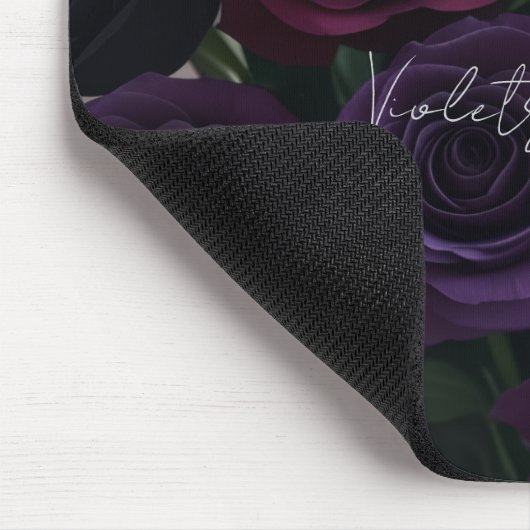 Roses are Red, Violets Are Blue Mousepad (Ecke)