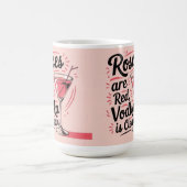 Roses are red vodka is clear kaffeetasse (Mittel)
