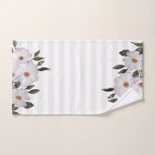 Roses Ballerina Blumendesign Badhandtuch Set (Handtuch)