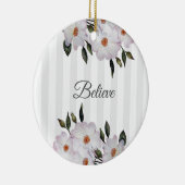 Roses Ballerina Blumendesign Keramik Ornament (Rechts)