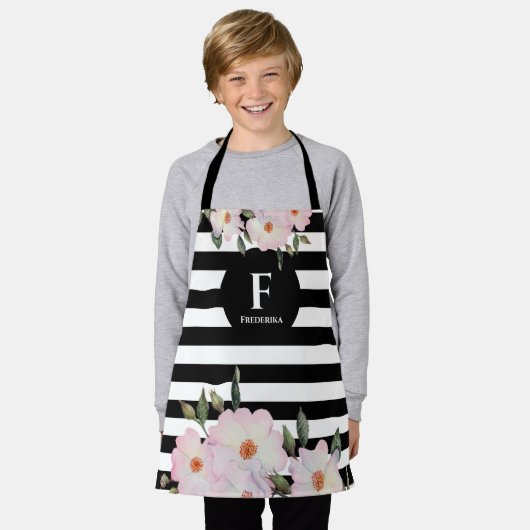 Roses Ballerina Monogram S Schürze (Getragen)