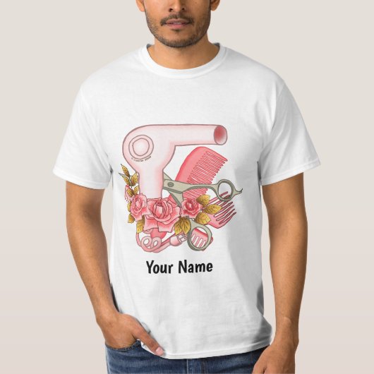 Roses Beautician T-Shirt (Vorderseite)