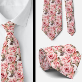 Roses Blume Krawatte