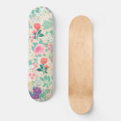 Roses Blumendesign Skateboard (Vorderseite)