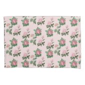 Roses Blumenkern Hütte Shabby Chic Kissenbezug (Vorderseite)