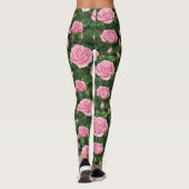 Roses Blumenmuster Leggings (Rückseite)