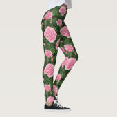 Roses Blumenmuster Leggings (Rechts)