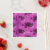 Roses Blumenmuster Napkins Serviette (Beispiel)