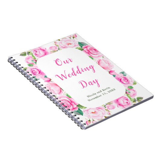 Roses Blumenzapfplaner Notizblock (Rechte Seite)