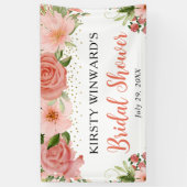 Roses Boho Brautparty Banner (Vertikal)