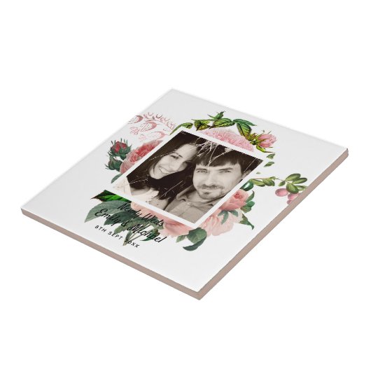 Roses Botanisches FOTO Fliese (Seite)