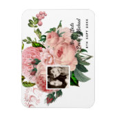 Roses Botanisches FOTO Magnet (Vertikal)