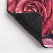 Roses Bouquet Foto Mousepad (Ecke)