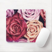 Roses Bouquet Foto Mousepad (Mit Mouse)