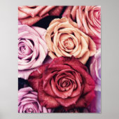 Roses Bouquet Foto Poster (Vorne)