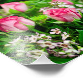 Roses Bouquet Fotodruck (Ecke)