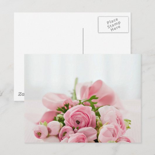 Roses Bouquet Postkarte (Vorne/Hinten)