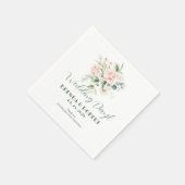 Roses Bouquet Serviette (Ecke)
