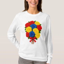 Roses Bouquet Women's Long Sleeve T-Shirt