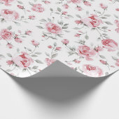 Roses Brautparty Geschenkpapier (Ecke)