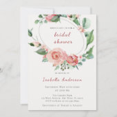 Roses Brautparty Roses Einladung (Vorderseite)