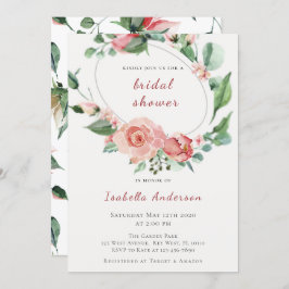 Roses Brautparty Roses Einladung