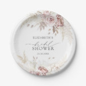 Roses Brautparty Roses Pappteller (Vorderseite)