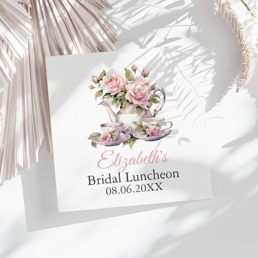 Roses Bridal Luncheon Teatro Sociale Bellinzona Serviette