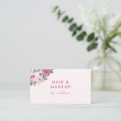 Roses Business Card Visitenkarte (Stehend Vorderseite)