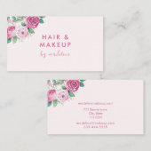 Roses Business Card Visitenkarte (Vorne/Hinten)