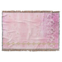 Roses Damask Grunge - Blanket