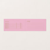 Roses Damask Grunge - Visitenkarte, PreisTag Visitenkarten (Innenseite Aufgefaltet)