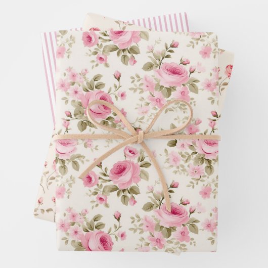 Roses Dream Geschenkpapier Set (Beispiel)