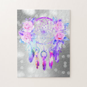 Roses Dreamcatcher Rosenblume Puzzle