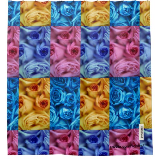 Roses Duschvorhang (Vorderseite)