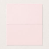 Roses Eucalyptus Greenery Wedding Platzkarte (Innenseite Aufgefaltet)