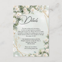 Roses eucalyptus grün und gold