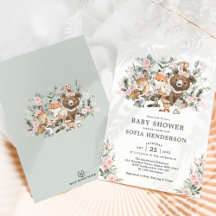 Roses Eucalyptus Woodland Animals Kinderdusche