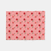 Roses Fleecedecke (Vorderseite (Horizontal))