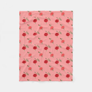 Roses Fleecedecke